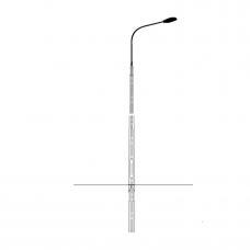 Опора освещения НПК-5,0/6,25-02-ц